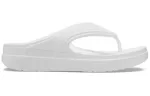 (WMNS) Crocs Sloane Snake Chinelos esportivos leves e aconchegantes brancos