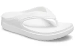 (WMNS) Crocs Sloane Snake Chinelos esportivos leves e aconchegantes brancos