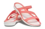 (WMNS) Crocs Soft Sole Cozy Sports Red Sandálias