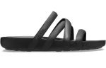 (WMNS) Crocs Splash Strappy Sandálias ‘Pretas’