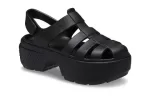 (WMNS) Crocs Stomp Fisherman Sandálias ‘Pretas’