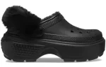 (WMNS) Crocs Stomp Forrado Clogs ‘Preto’