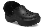 (WMNS) Crocs Stomp Forrado Clogs ‘Preto’