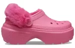 (WMNS) Crocs Stomp Forrado Clogs ‘Rosa’ 208546