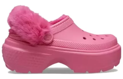 (WMNS) Crocs Stomp Forrado Clogs ‘Rosa’ 208546