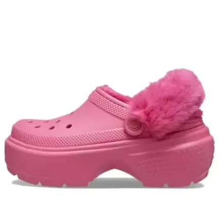 (WMNS) Crocs Stomp Forrado Clogs ‘Rosa’ 208546