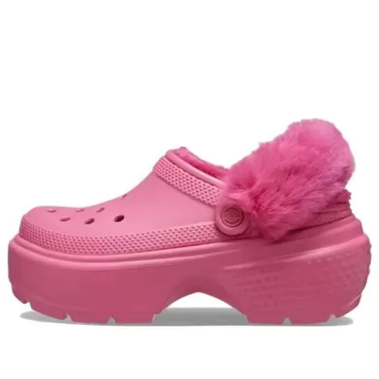 (WMNS) Crocs Stomp Forrado Clogs ‘Rosa’ 208546