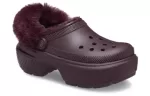 (WMNS) Crocs Stomp Lined Clogs ‘Dark Cherry’