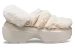 (WMNS) Crocs Stomp acolchoado Clogs ‘Estuque’