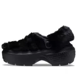 (WMNS) Crocs Stomp acolchoado Clogs ‘Preto’