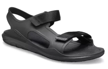 (WMNS) Crocs Swiftwater Sandálias ‘Black’