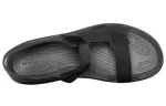 (WMNS) Crocs Swiftwater Sandálias ‘Black’