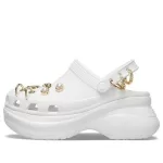 (WMNS) Crocs Tamanco Outdoor Classic Sandálias Desportivas Branco