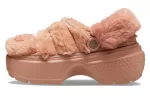 (WMNS) Crocs Tamanco acolchoado Stomp ‘Laranja’