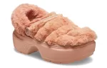 (WMNS) Crocs Tamanco acolchoado Stomp ‘Laranja’