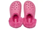 (WMNS) Crocs Tamanco com forro Stomp ‘Hyper Pink’