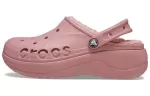 (WMNS) Crocs Tamanco forrado com plataforma Baya ‘Rosa’