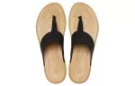 (WMNS) Crocs Tulum Flip ‘Preto’