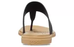 (WMNS) Crocs Tulum Flip ‘Preto’