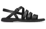 (WMNS) Crocs Tulum Sandálias ‘All Black’