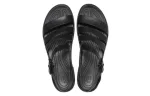 (WMNS) Crocs Tulum Sandálias ‘All Black’