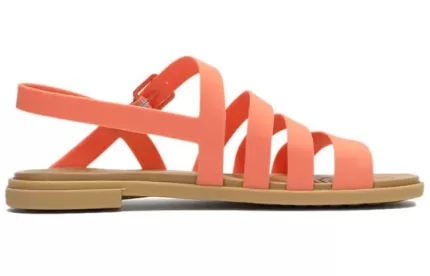 (WMNS) Crocs Tulum Sandálias ‘Laranja’