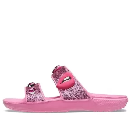 (WMNS) Crocs x Benefit Classic Sandálias ‘Pink Lemonade’