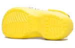 (WMNS) Crocs x Smiley World Charm Classic Plataforma Clogs ‘Amarelo Branco’